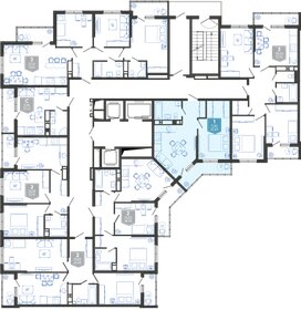 43,2 м², 1-комнатная квартира 10 300 000 ₽ - изображение 49