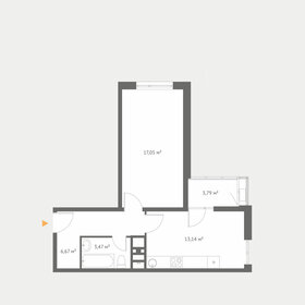 42 м², 1-комнатная квартира 7 400 000 ₽ - изображение 88