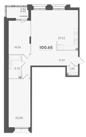 100,7 м², 2-комнатная квартира 24 277 772 ₽ - изображение 40