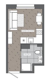 18,2 м², квартира-студия 3 099 000 ₽ - изображение 3