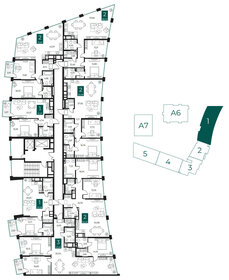 84,8 м², 2-комнатная квартира 11 703 780 ₽ - изображение 29