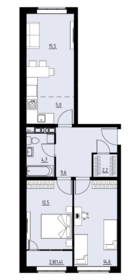 83,7 м², 4-комнатная квартира 9 403 695 ₽ - изображение 9