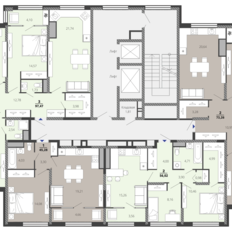 Квартира 97,5 м², 3-комнатная - изображение 2
