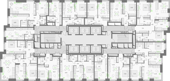 21,7 м², квартира-студия 9 950 000 ₽ - изображение 11