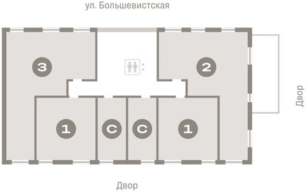 117,4 м², 2-комнатная квартира 16 100 000 ₽ - изображение 18