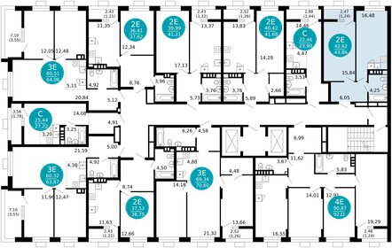 46 м², 1-комнатная квартира 8 700 000 ₽ - изображение 55