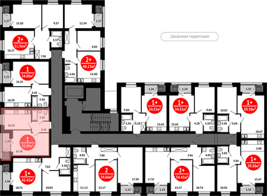 35,7 м², 1-комнатная квартира 5 169 250 ₽ - изображение 46