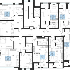 Квартира 69,7 м², 2-комнатная - изображение 2