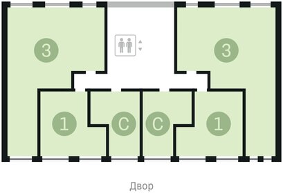 Квартира 97,9 м², 3-комнатная - изображение 2