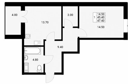 38 м², 1-комнатная квартира 9 590 000 ₽ - изображение 63