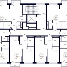 Квартира 73,9 м², 2-комнатная - изображение 2