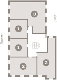 Квартира 167,6 м², 3-комнатная - изображение 2