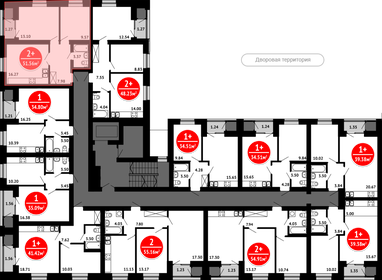 52,6 м², 2-комнатная квартира 7 105 050 ₽ - изображение 11