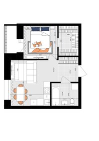 37 м², 1-комнатная квартира 7 525 509 ₽ - изображение 39