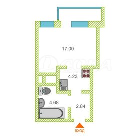 30,1 м², квартира-студия 4 083 000 ₽ - изображение 58