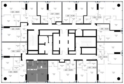 33,1 м², 1-комнатная квартира 5 100 000 ₽ - изображение 37