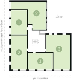Квартира 201,5 м², 3-комнатная - изображение 2