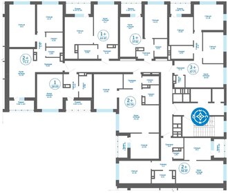 59 м², 2-комнатная квартира 5 700 000 ₽ - изображение 53