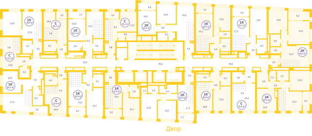 36,3 м², 1-комнатная квартира 5 400 000 ₽ - изображение 61