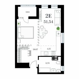 51,5 м², 2-комнатная квартира 10 720 400 ₽ - изображение 12