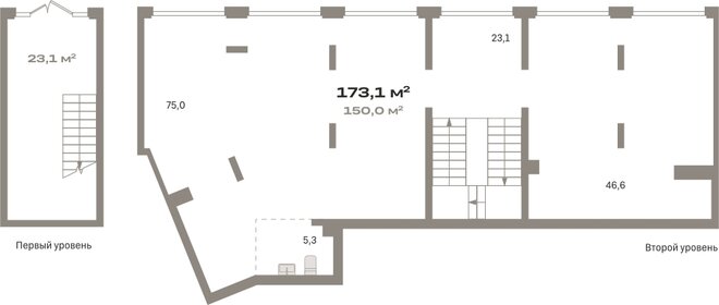 173,1 м², помещение свободного назначения - изображение 5