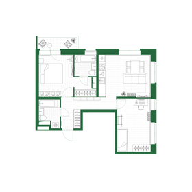 91,8 м², 2-комнатные апартаменты 32 000 000 ₽ - изображение 55