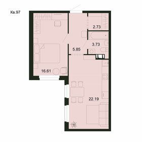 51,1 м², 2-комнатная квартира 4 400 000 ₽ - изображение 78