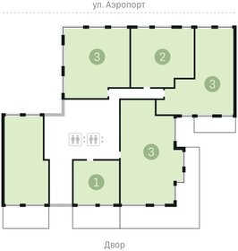 Квартира 158,1 м², 3-комнатная - изображение 2