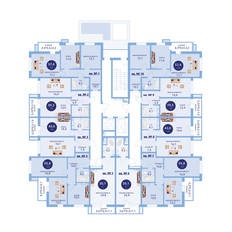 Квартира 57,4 м², 2-комнатная - изображение 3