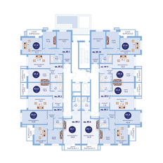 Квартира 55,8 м², 2-комнатная - изображение 3