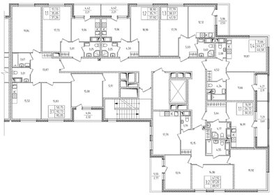 37,3 м², 1-комнатная квартира 6 147 900 ₽ - изображение 43