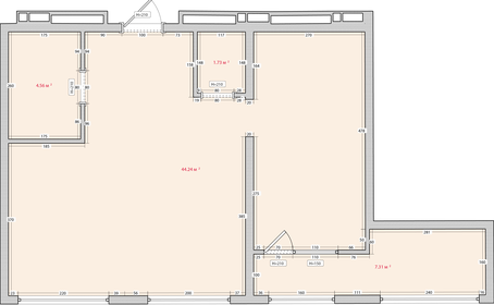 40 м², 1-комнатная квартира 2 950 ₽ в сутки - изображение 18