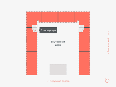 38,2 м², 1-комнатная квартира 8 010 000 ₽ - изображение 19