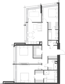 129,7 м², 3-комнатная квартира 94 848 552 ₽ - изображение 76