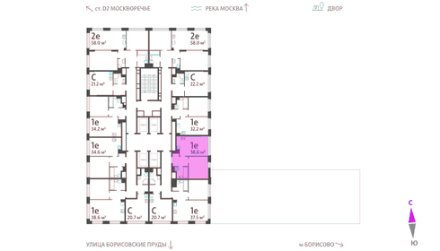 36,6 м², 1-комнатная квартира 12 742 729 ₽ - изображение 7