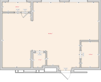 Квартира 62,6 м², 3-комнатная - изображение 1