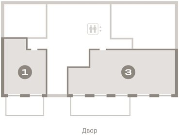 Квартира 69,9 м², 1-комнатная - изображение 2