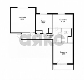 Квартира 63,2 м², 3-комнатная - изображение 5