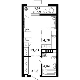 100 м², 3-комнатная квартира 6 600 000 ₽ - изображение 137