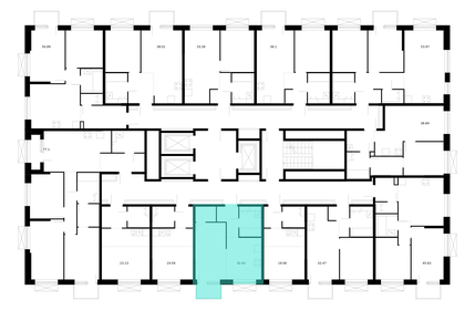 Квартира 32,4 м², 1-комнатная - изображение 2