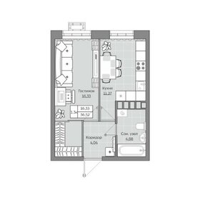 36,2 м², 1-комнатная квартира 6 644 510 ₽ - изображение 31
