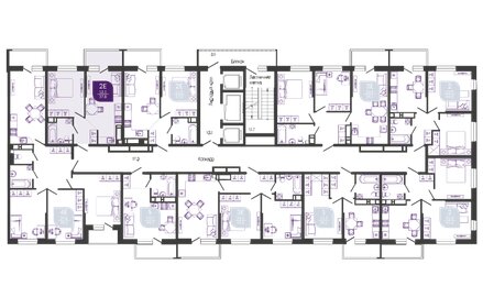 39,1 м², 1-комнатная квартира 6 100 000 ₽ - изображение 47