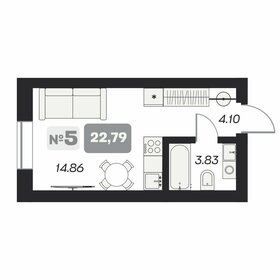 100 м², 3-комнатная квартира 6 550 000 ₽ - изображение 45