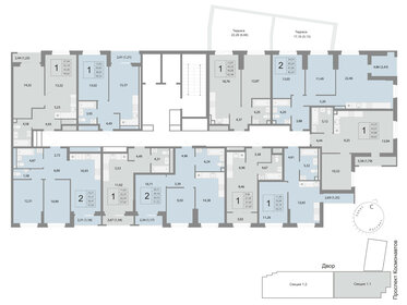 71,5 м², 4-комнатная квартира 10 104 444 ₽ - изображение 29