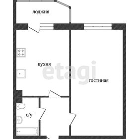 Квартира 36 м², 1-комнатная - изображение 1