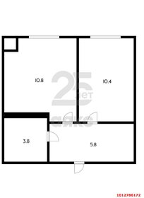 Квартира 30,8 м², 1-комнатная - изображение 1