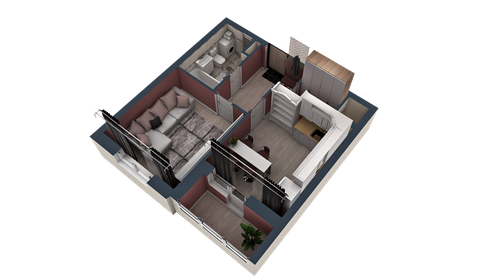40,6 м², 1-комнатная квартира 3 775 800 ₽ - изображение 32
