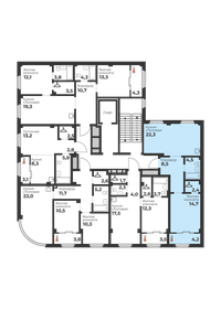 Квартира 52,4 м², 1-комнатная - изображение 2