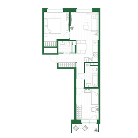 61,7 м², 2-комнатная квартира 9 950 000 ₽ - изображение 26