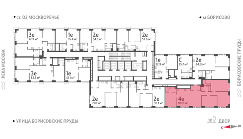 102,4 м², 4-комнатная квартира 32 996 044 ₽ - изображение 24